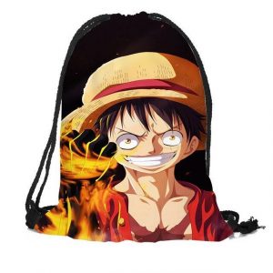 Sac de Gym One Piece Luffy Poing de Feu