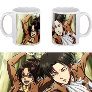 Mug Attaque des titans Hansi et Livaï