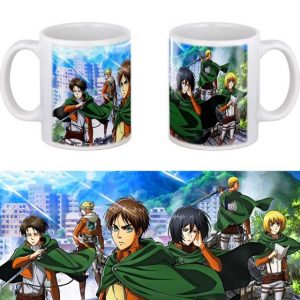 Mug Attaque des titans Escouade Livaï