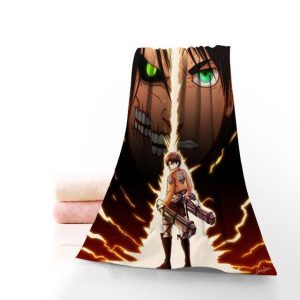 Serviette Attaque des Titans Eren Titan Assaillant