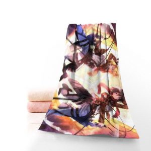 Serviette Attaque des Titans Mikasa et Historia