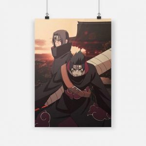 Tableau Naruto Itachi et Kisame