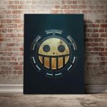 Tableau One Piece Jolly Roger de Law