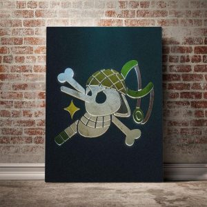 Tableau One Piece Jolly Roger d'Usopp