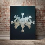 Tableau One Piece Jolly Roger de Kaido