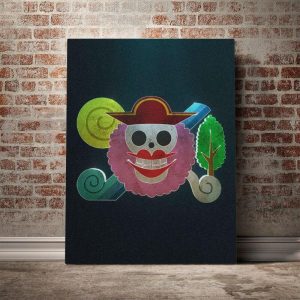 Tableau One Piece Jolly Roger de Big Mom