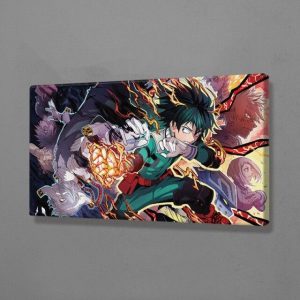 Tableau My Hero Academia Izuku vs Tomura