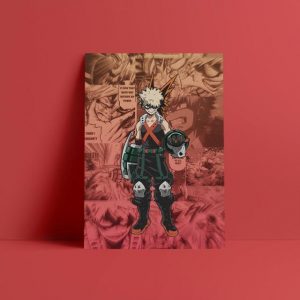 Tableau My Hero Academia Katsuki Héro