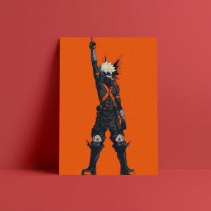 Tableau My Hero Academia Bakugo Explosion