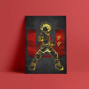 Tableau My Hero Academia Izuku UA