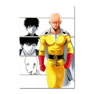 Tableau One Punch Man Évolution Saitama