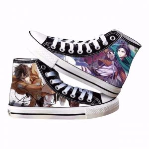 Chaussure Attaque des Titans Eren et Levi