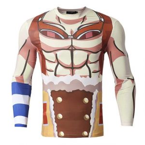 T-Shirt One Piece Compression Usopp