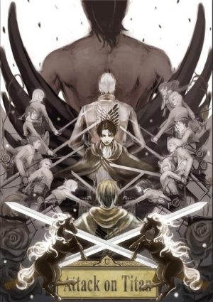 AOT Manga Poster