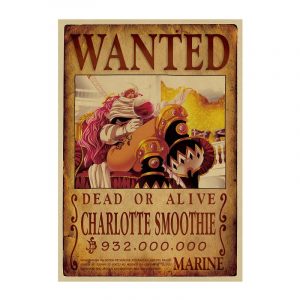 Poster Wanted Smoothie One Piece