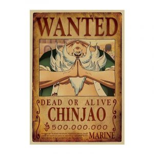 Poster Wanted Chinjao One Piece