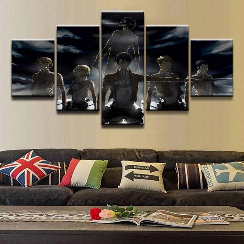 Tableau Attaque des Titans