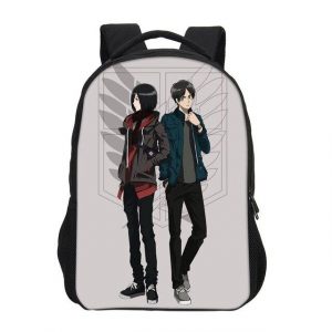 Sac Attaque des Titans Eren & Mikasa