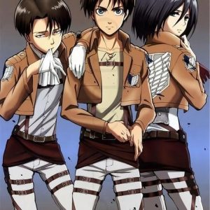 Poster Mikasa Levi Eren