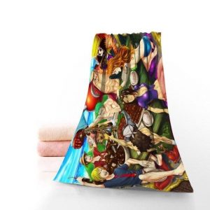 Serviette de Plage One Piece L'Équipage de Luffy