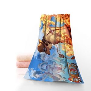 Serviette de Plage One Piece Portgas D. Ace