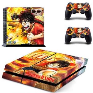 Sticker PS4 Luffy