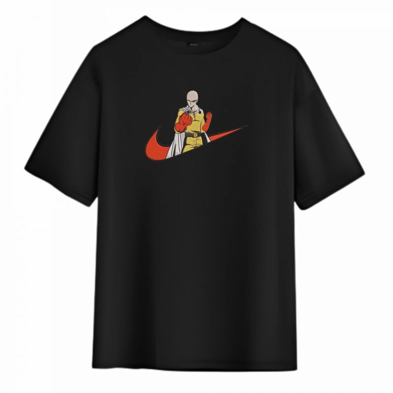 T-Shirt One Punch Man Saitama Sérieux Nike