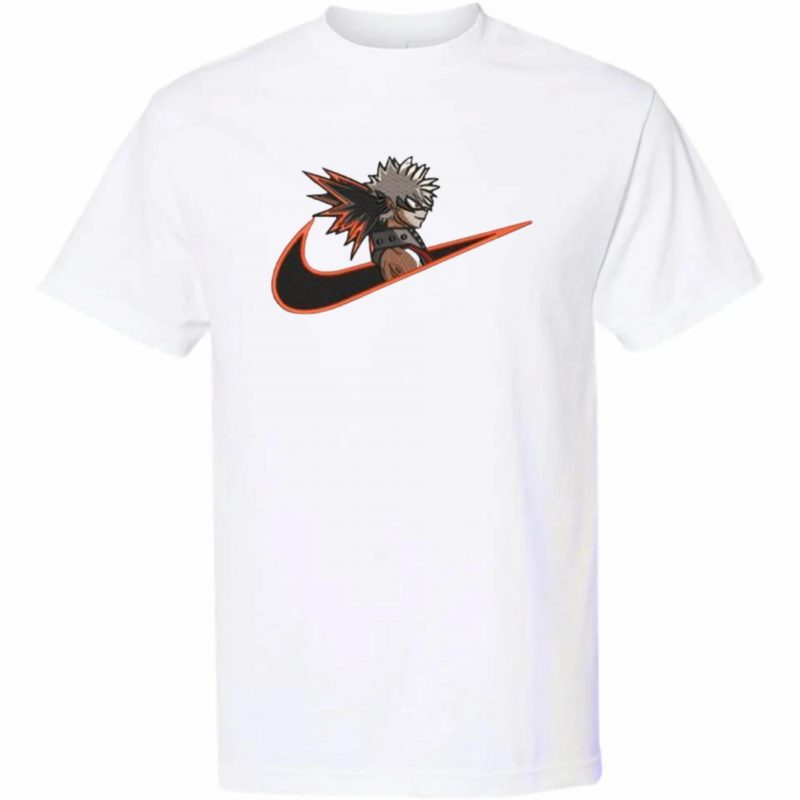 T-Shirt My Hero Academia Bakugo Nike – Image 2