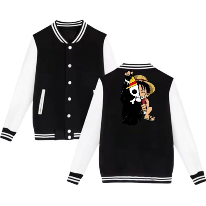 Veste Teddy One Piece Luffy Drapeau