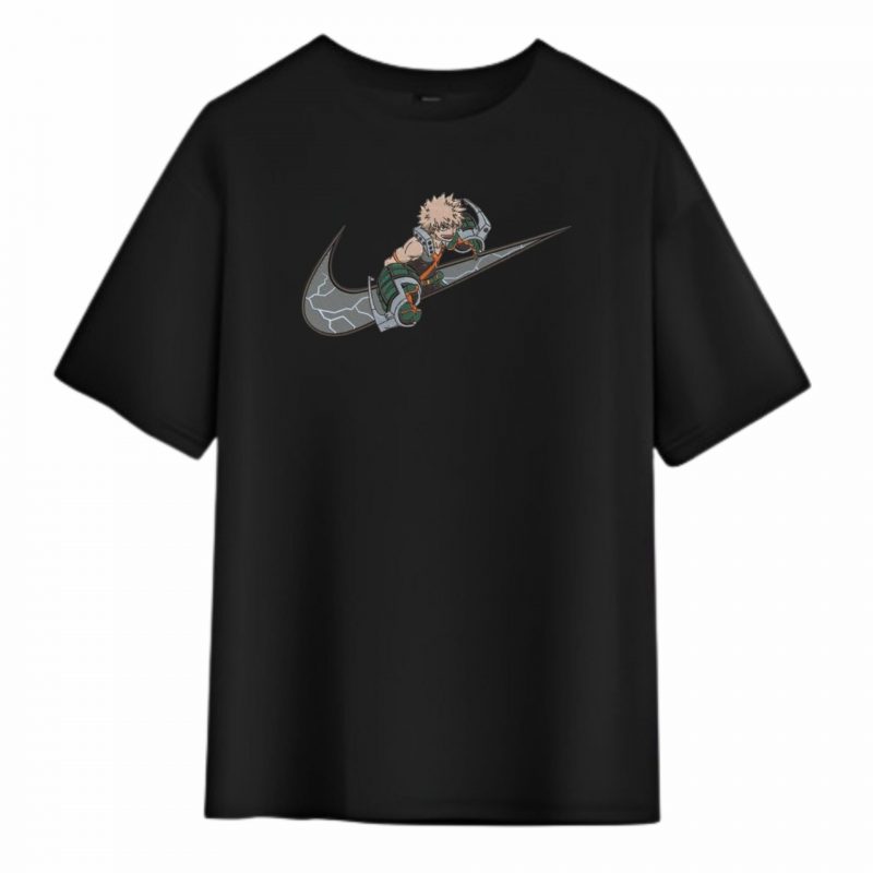 T-Shirt My Hero Academia Bakugo Combat Nike