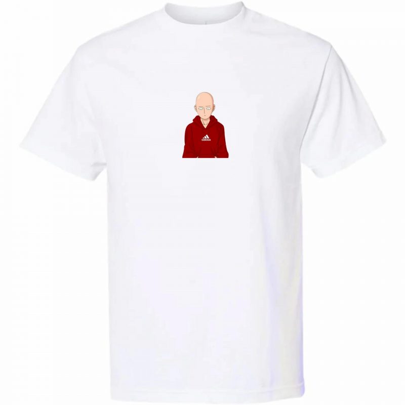 T-Shirt One Punch Man Saitama Adidas – Image 2