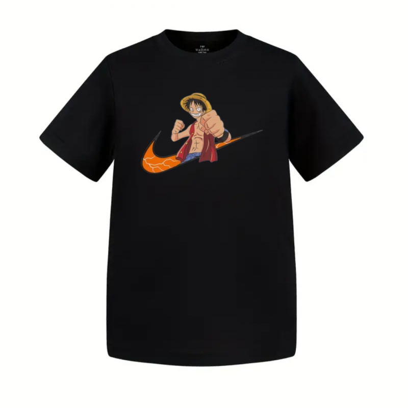 T-Shirt Enfant One Piece Luffy Bagarre Nike