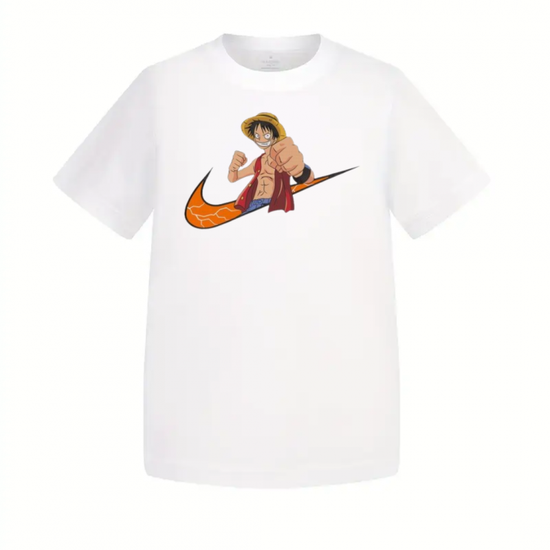 T-Shirt Enfant One Piece Luffy Bagarre Nike – Image 2