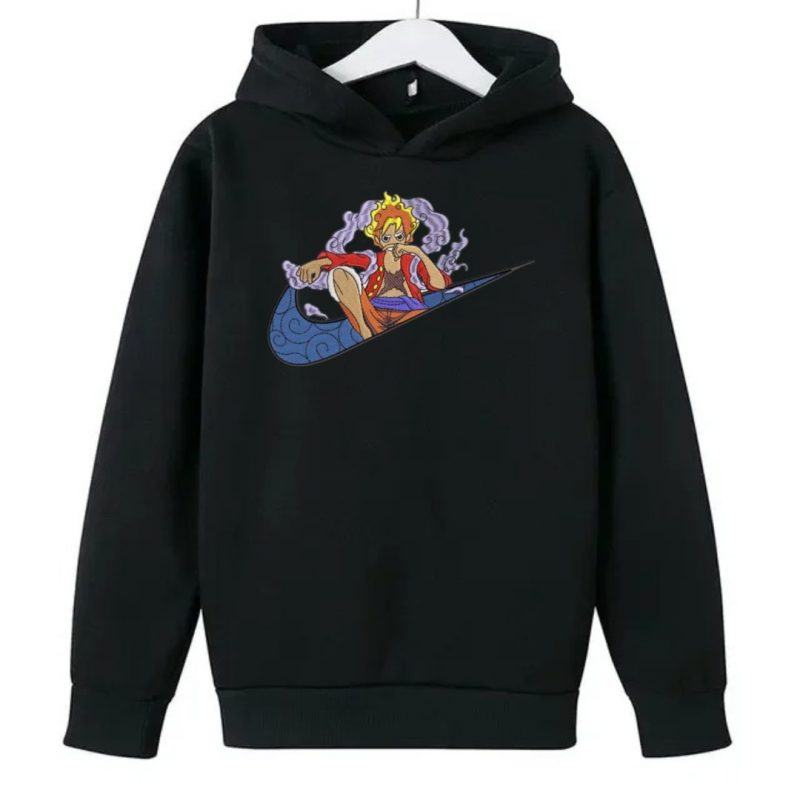 Sweat Enfant One Piece Luffy Gear 5 Pose Nike