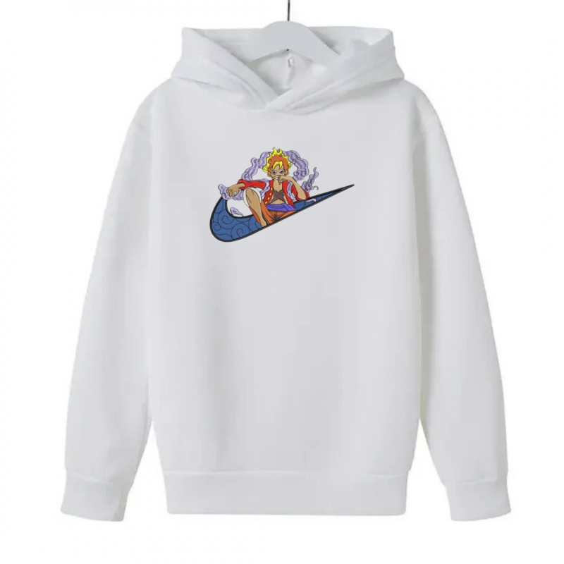 Sweat Enfant One Piece Luffy Gear 5 Pose Nike – Image 2