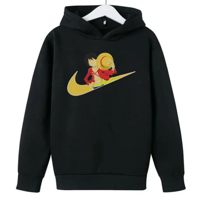 Sweat Enfant One Piece Luffy Chapeau Nike