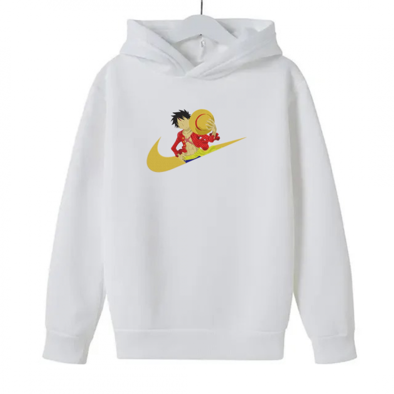 Sweat Enfant One Piece Luffy Chapeau Nike – Image 2