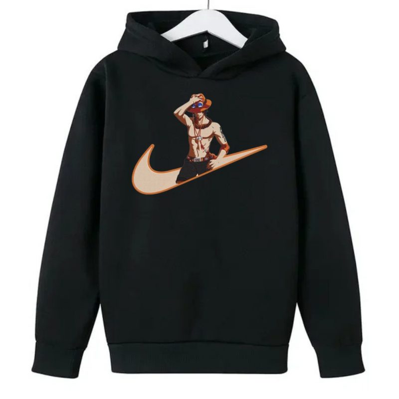 Sweat Enfant One Piece Luffy Ace Nike