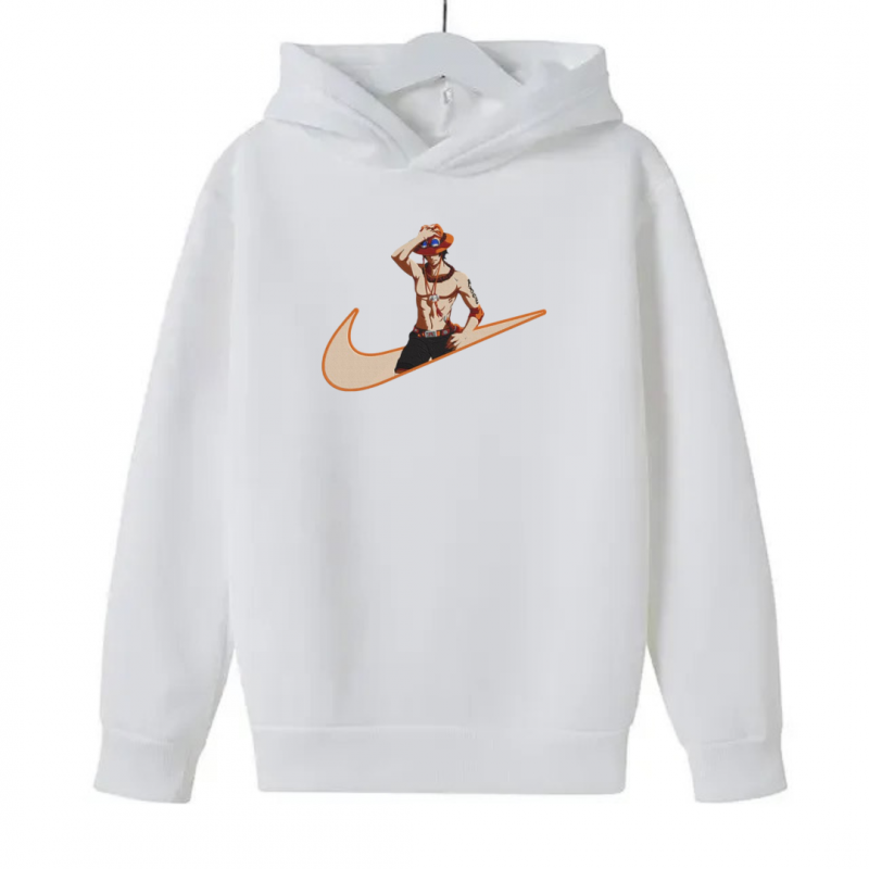 Sweat Enfant One Piece Luffy Ace Nike – Image 2