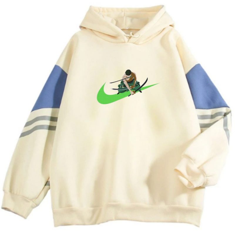 Sweat Design One Piece Zoro Sabre Nike – Image 2