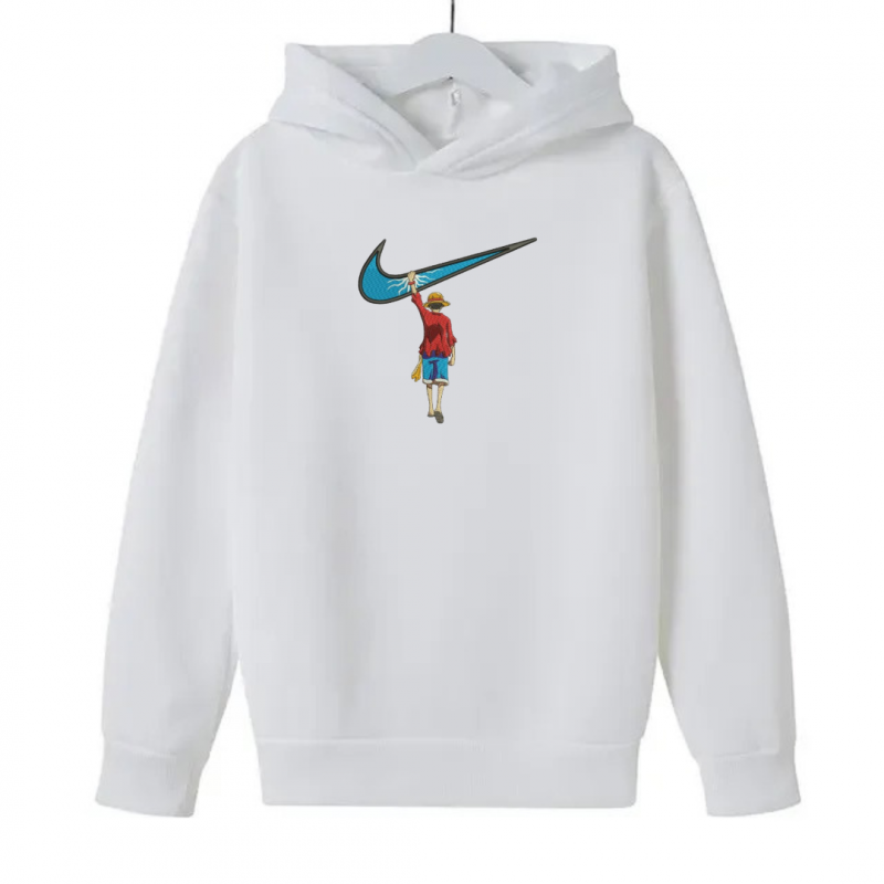 Sweat Enfant One Piece Luffy Dos Nike – Image 2