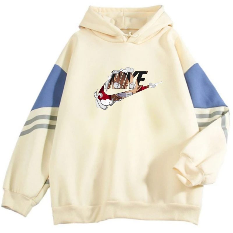 Sweat Design One Piece Luffy Fumée Nike – Image 2