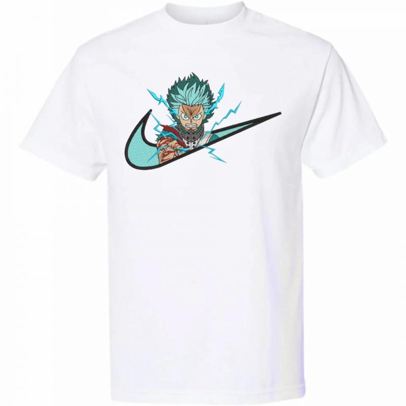 T-Shirt My Hero Academia Deku 100% Nike – Image 2