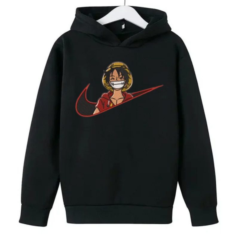 Sweat Enfant One Piece Luffy Rigolo Nike