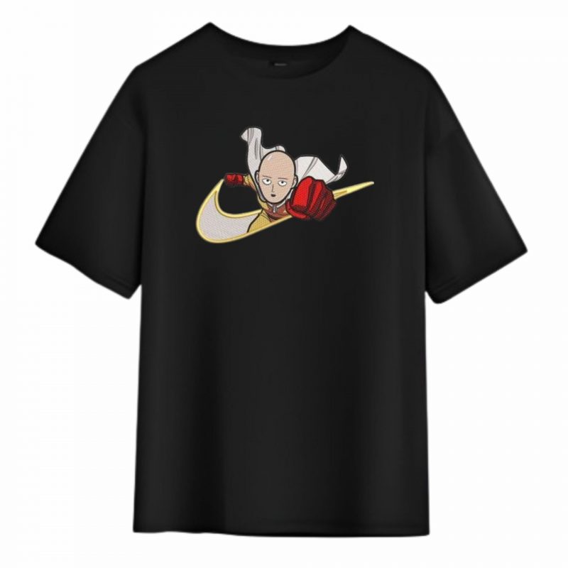 T-Shirt One Punch Man Saitama Poing Nike