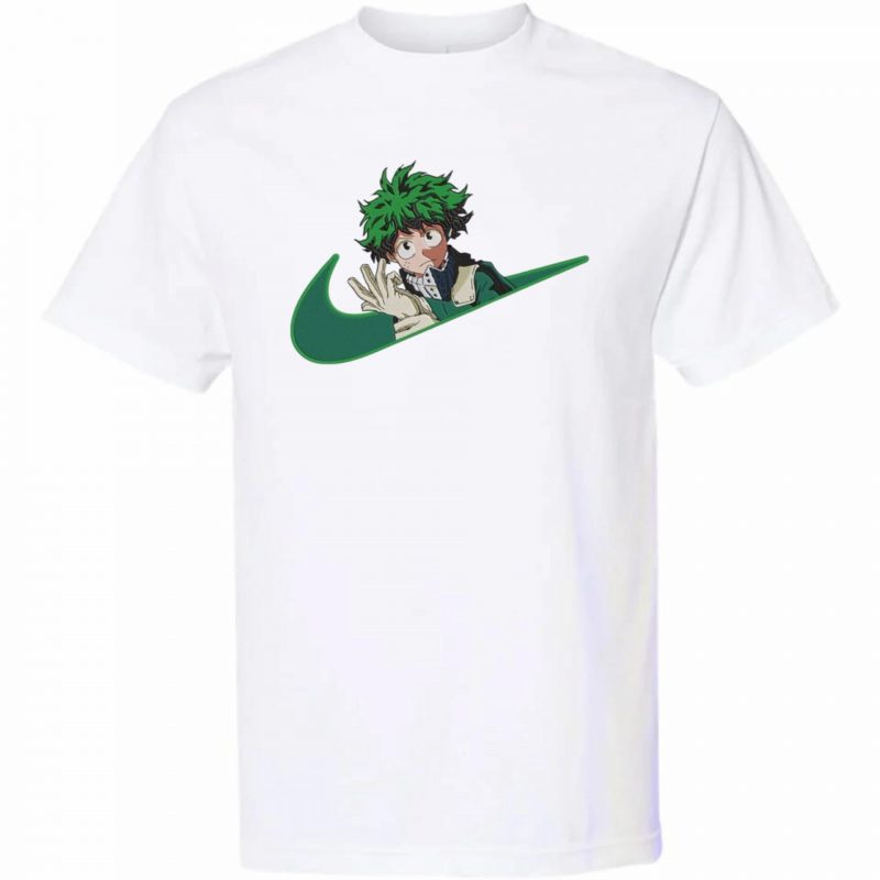 T-Shirt My Hero Academia Deku Pose Nike – Image 2