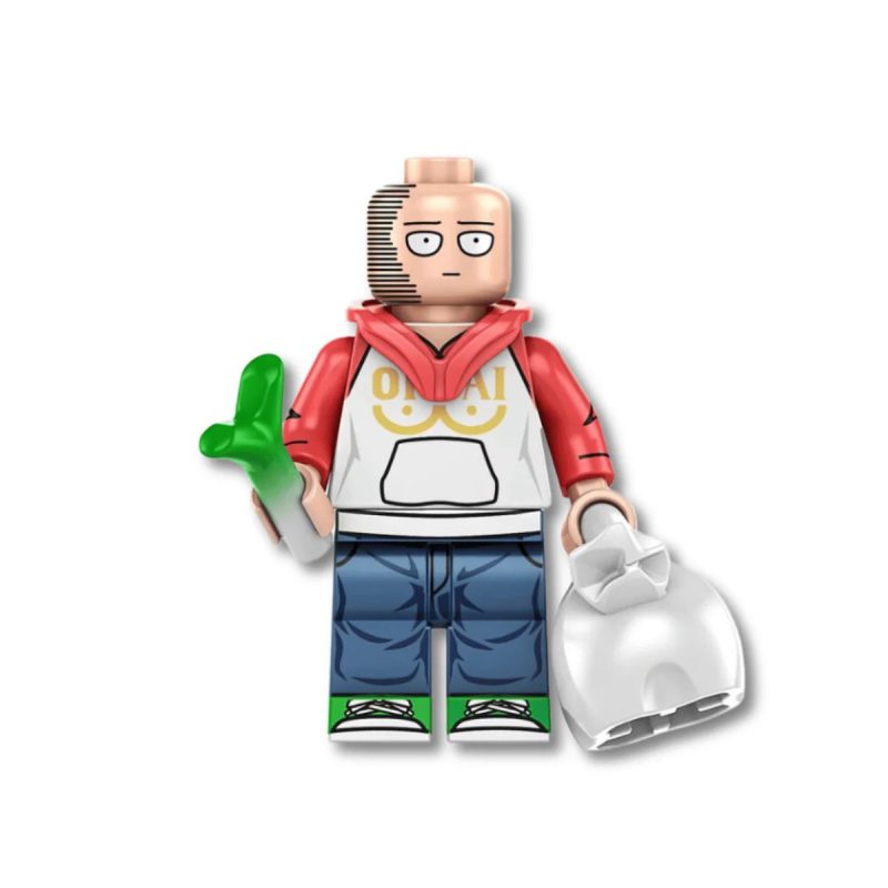 Mini Briques One Punch Man Saitama Sérieux