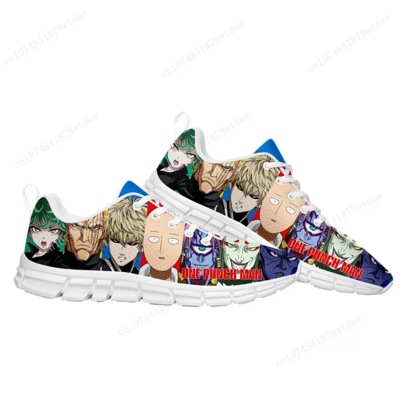 Chaussures One Punch Man Fubuki King Genos Sataima Blanc