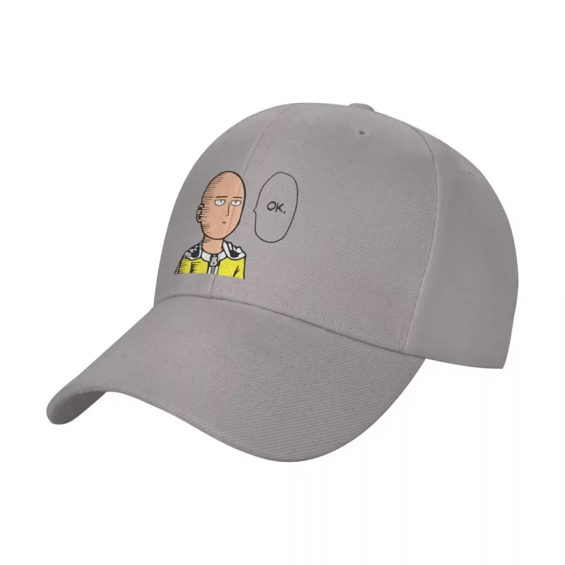 Casquette One Punch Man Saitama Ok. Coloré