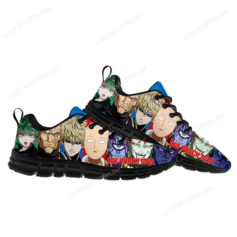 Chaussures One Punch Man Fubuki King Genos Saitama Noir